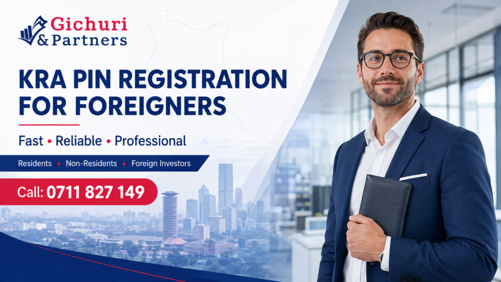 Kenya KRA PIN Registration for Foreigners