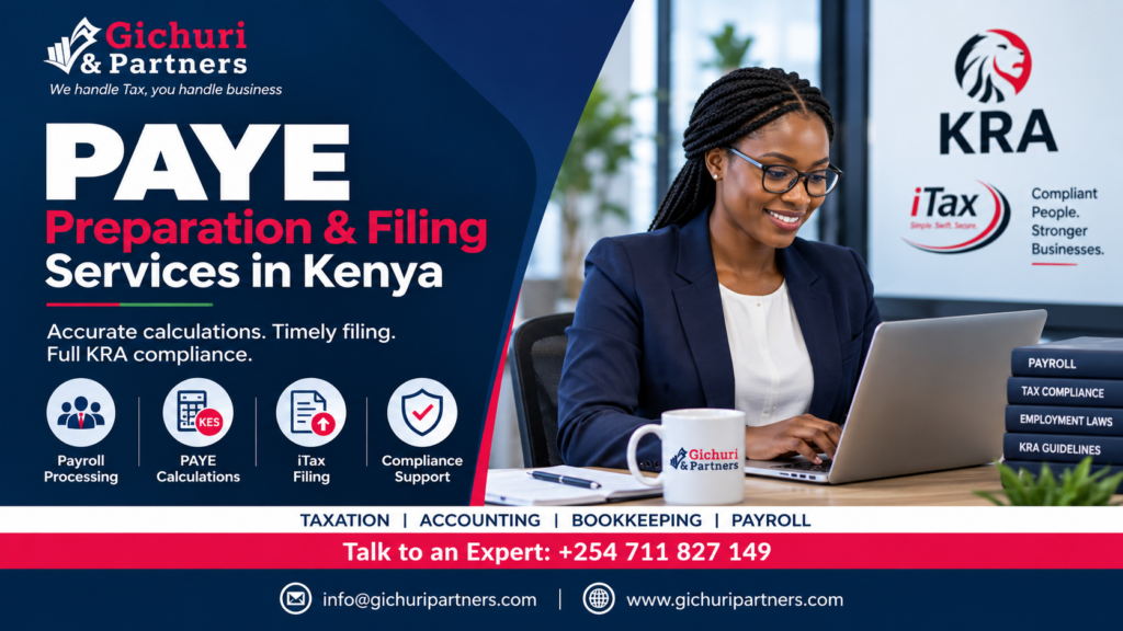 PAYE Preparation & Filing Services in Kenya