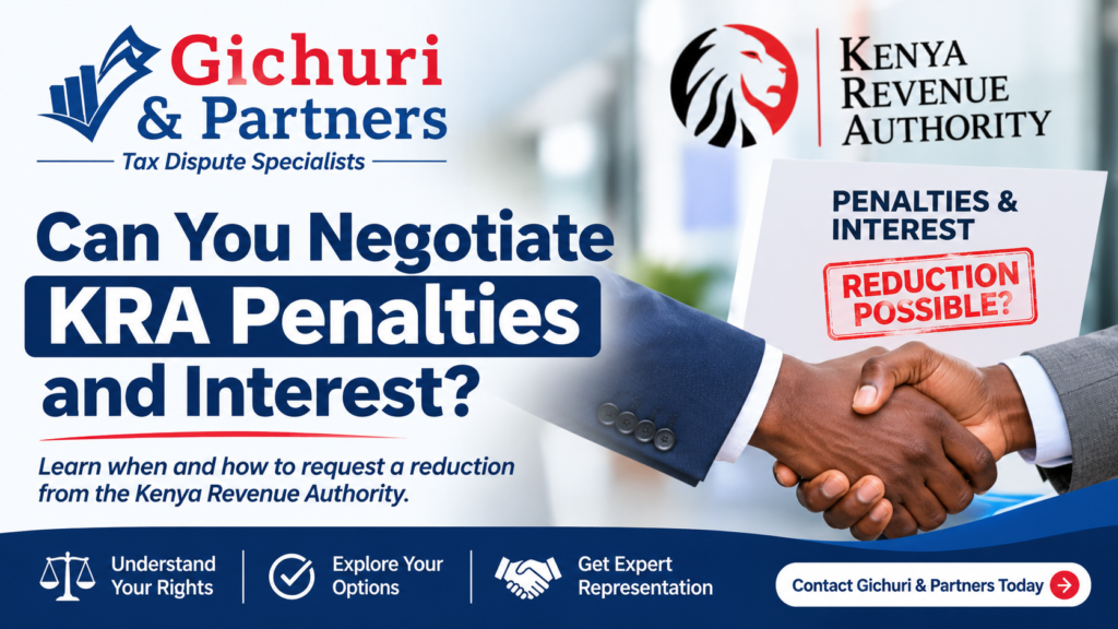 Can You Negotiate KRA Penalties and Interest?